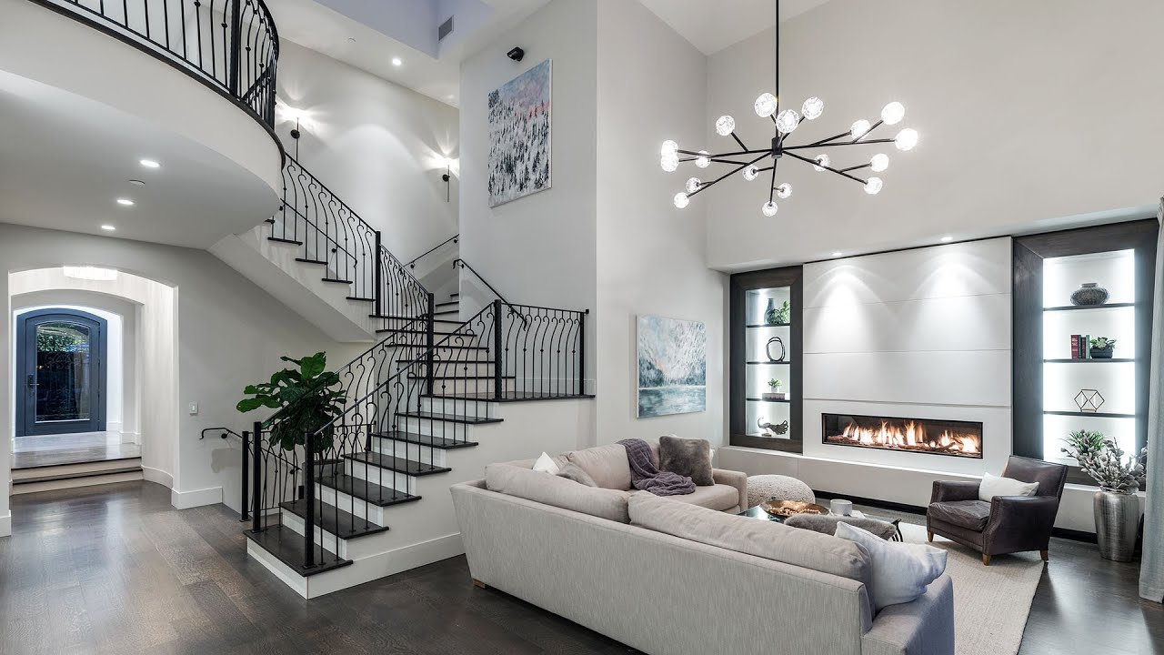 Interior of a new construction home